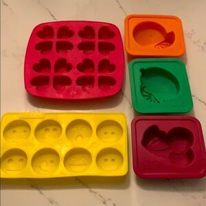 Ice cube/chocolate silicone Molds